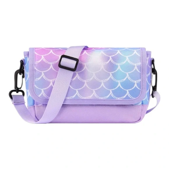 Girls Mermaid Crossbody Purse - Picture 1 of 3